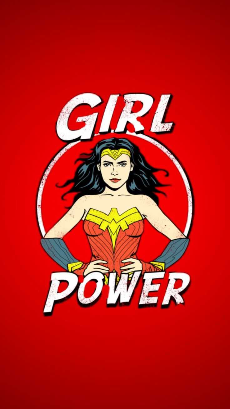 Wonder Woman Girl Power Wallpaper 1