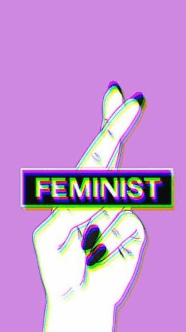Feminist Girl Power Wallpaper 1