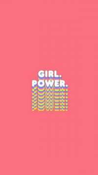 Pink Girl Power Wallpaper 22
