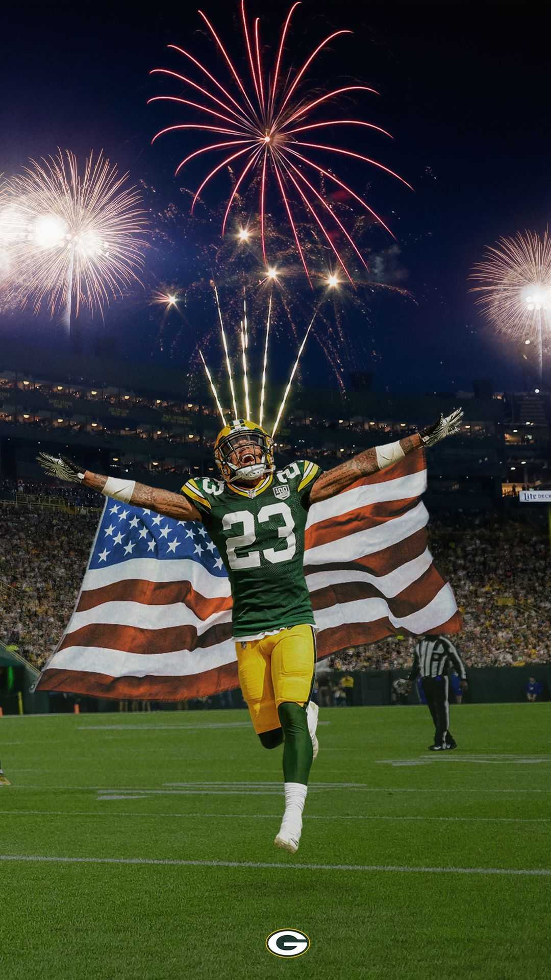 Flag Green Bay Packers Wallpaper 1
