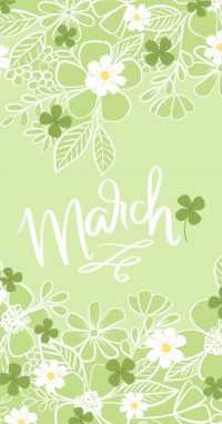 Iphone Sage Green March Wallpaper 3