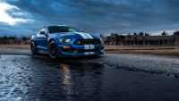 Desktop Blue Ford Mustang Wallpaper 33