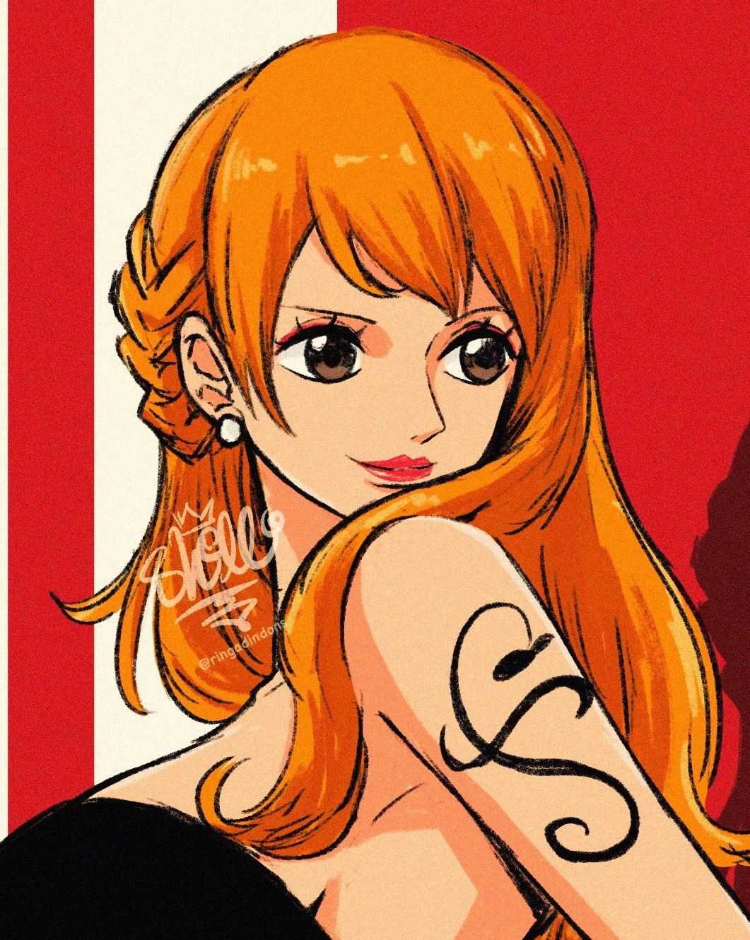 Nami, one piece, HD phone wallpaper