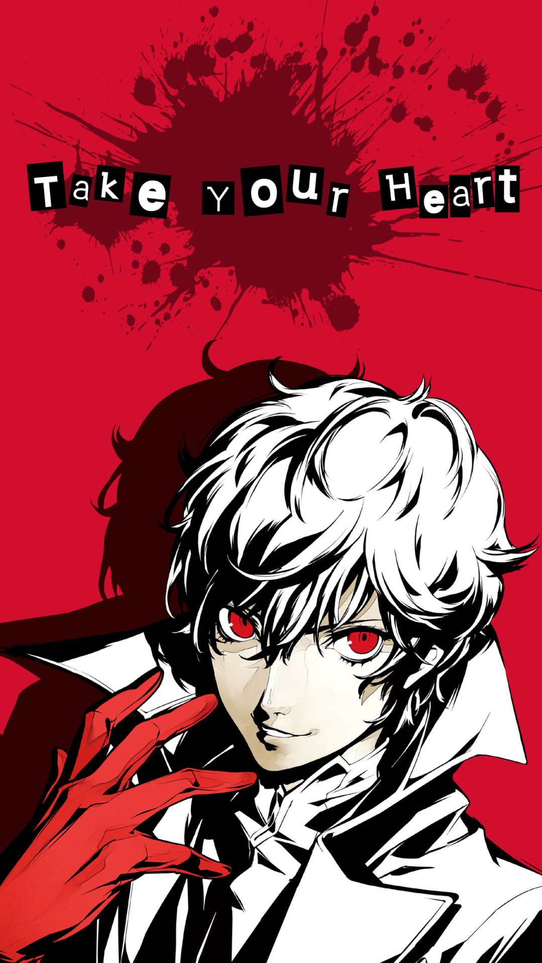 Red Persona 5 Wallpaper 1