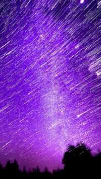 Galaxy Purple Aesthetic Wallpaper 4