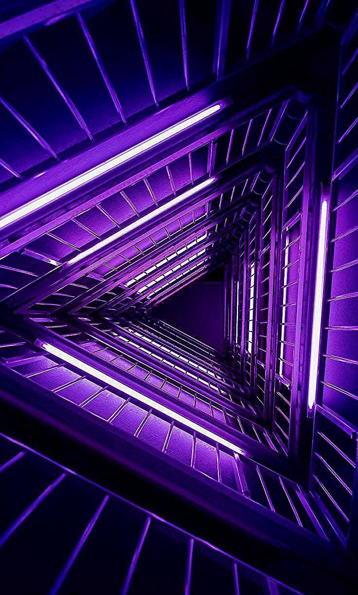 Neon Purple Aesthetic Wallpaper 1