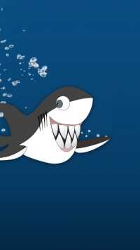 Cartoon Shark Wallpaper 34
