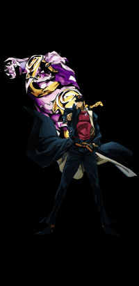 Black Star Platinum Wallpaper 12