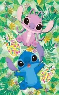 Green Stitch And Angel Wallpaper 2