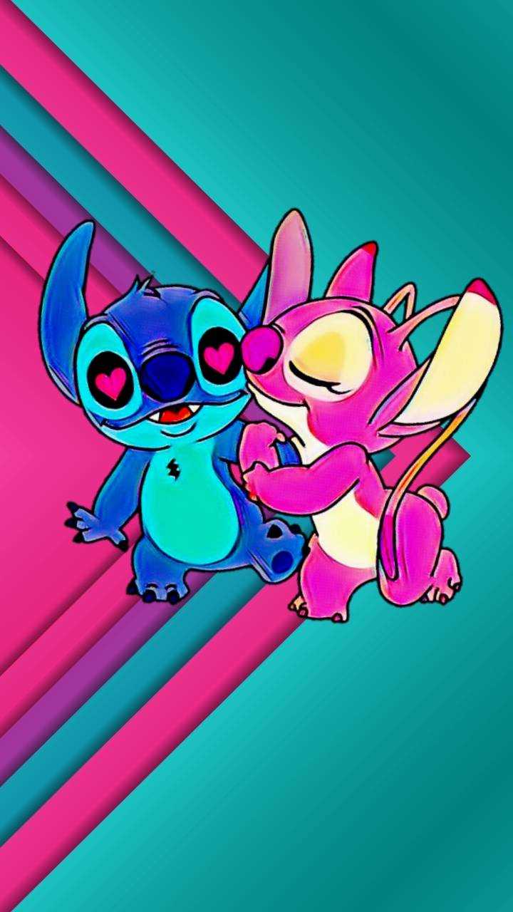 Cool Stitch And Angel Wallpaper 1