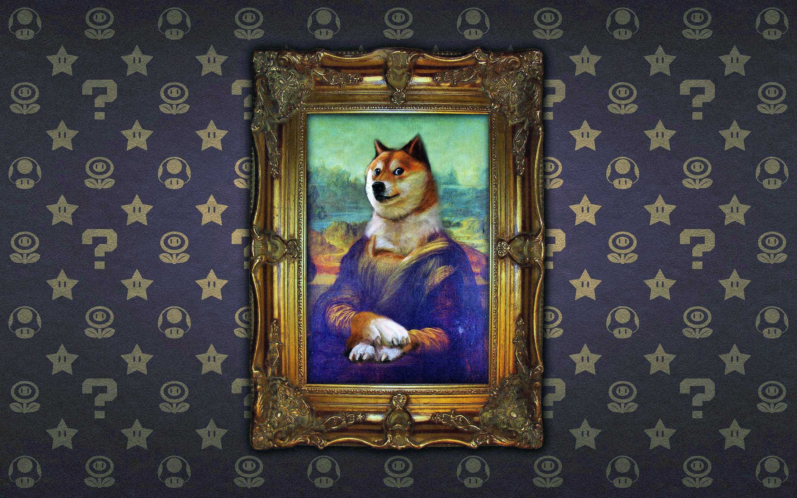 Doge Lisa Wallpaper 1