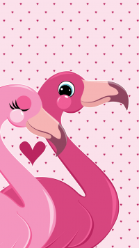 Cute Flamingo Wallpaper 15