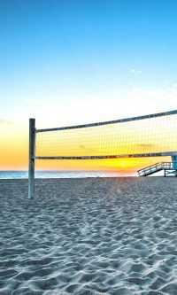 Hd Sunset Volleyball Wallpaper 24