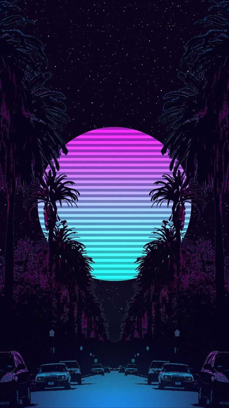 Retrowave Chill Wallpapers 1