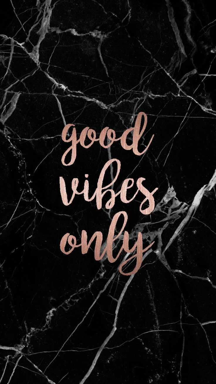 Marble Good Vibes Wallpaper 1