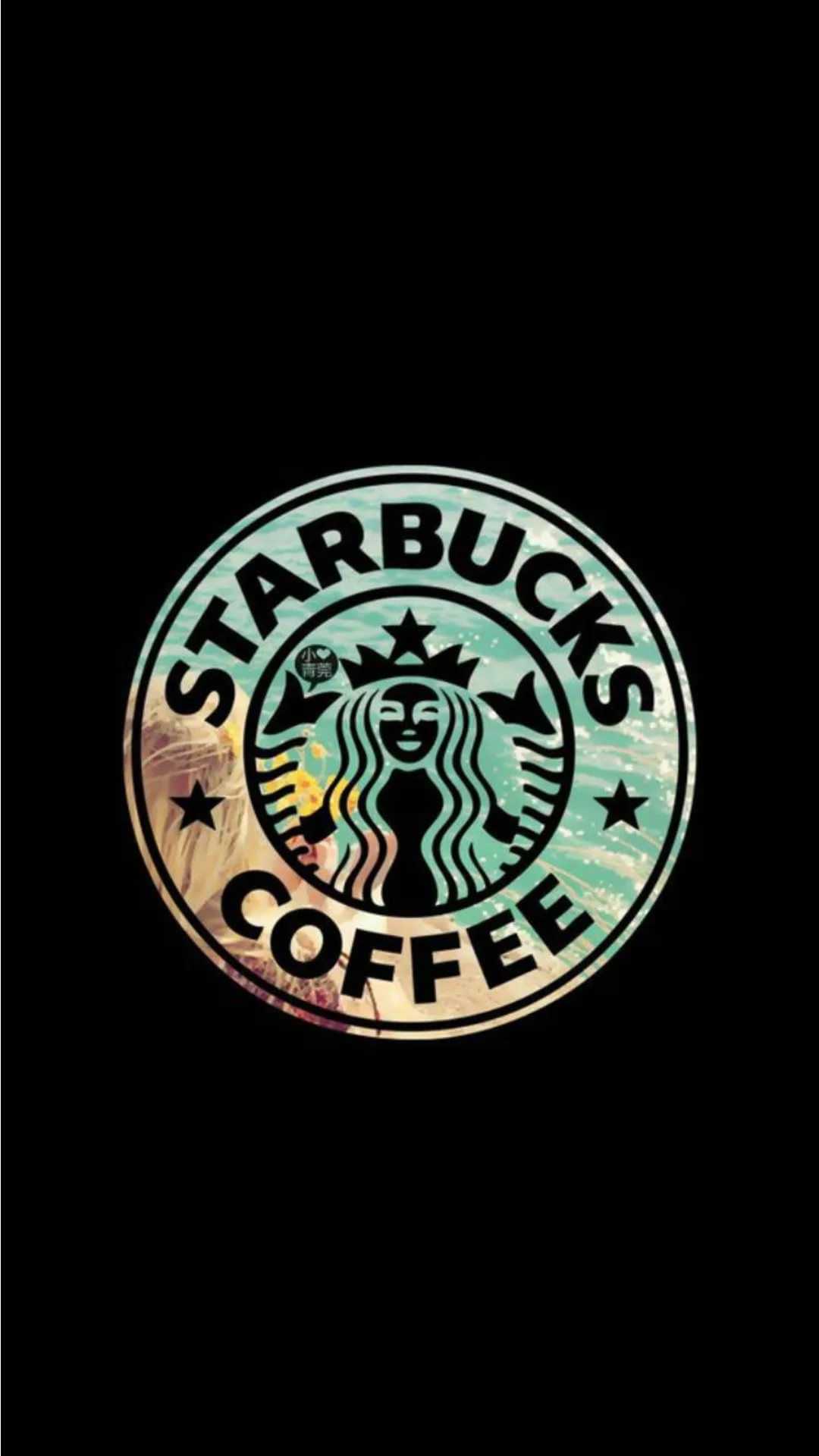 Black Starbucks Wallpaper 1