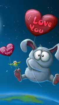 Cartoon Love You Wallpaper 29