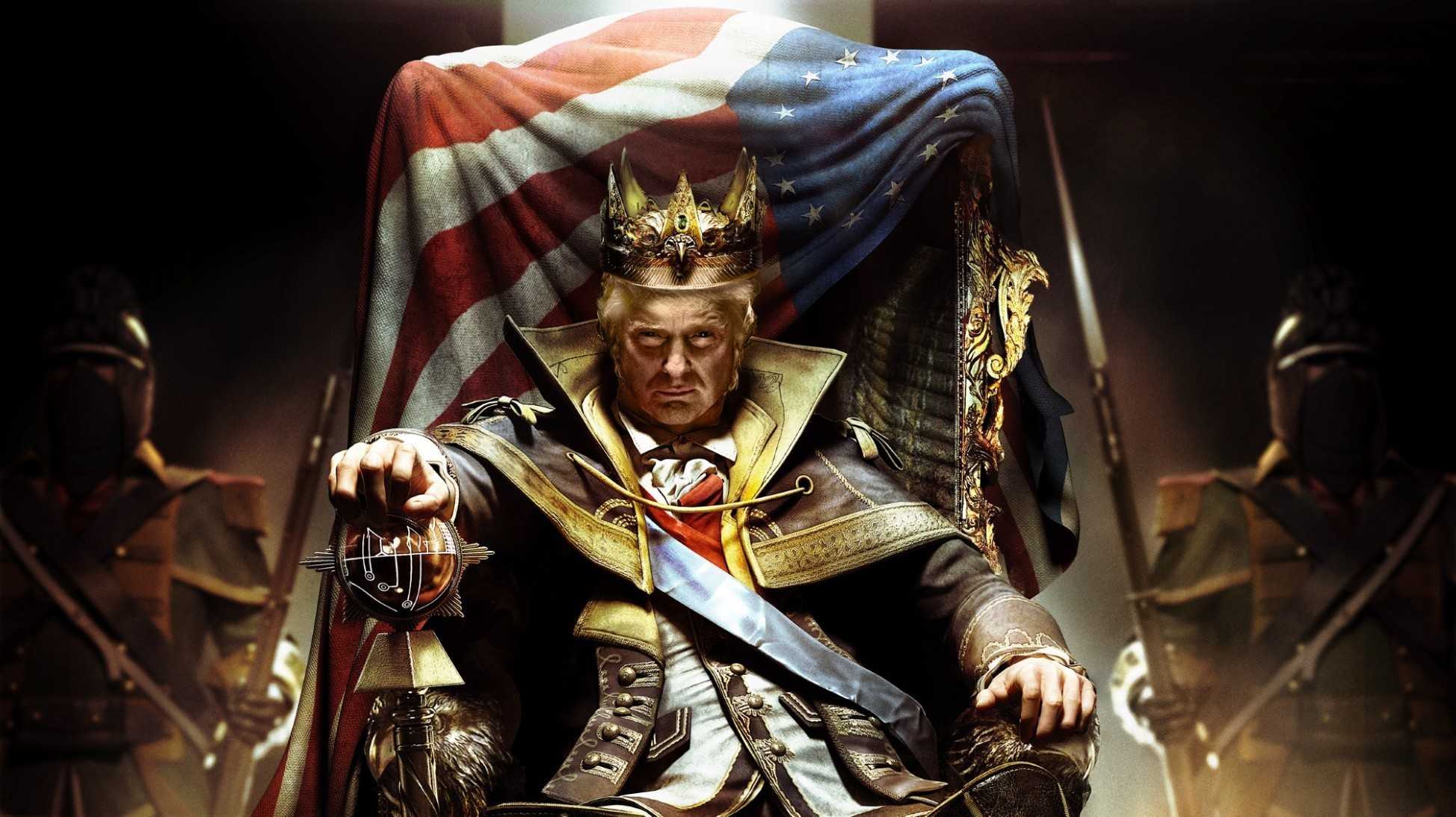 Donald Trump King Wallpaper 1