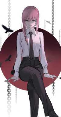 4k Makima Wallpaper 22