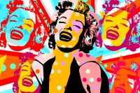 Art Marilyn Monroe Wallpaper 17