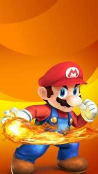 Fire Ball Super Mario Wallpaper 6