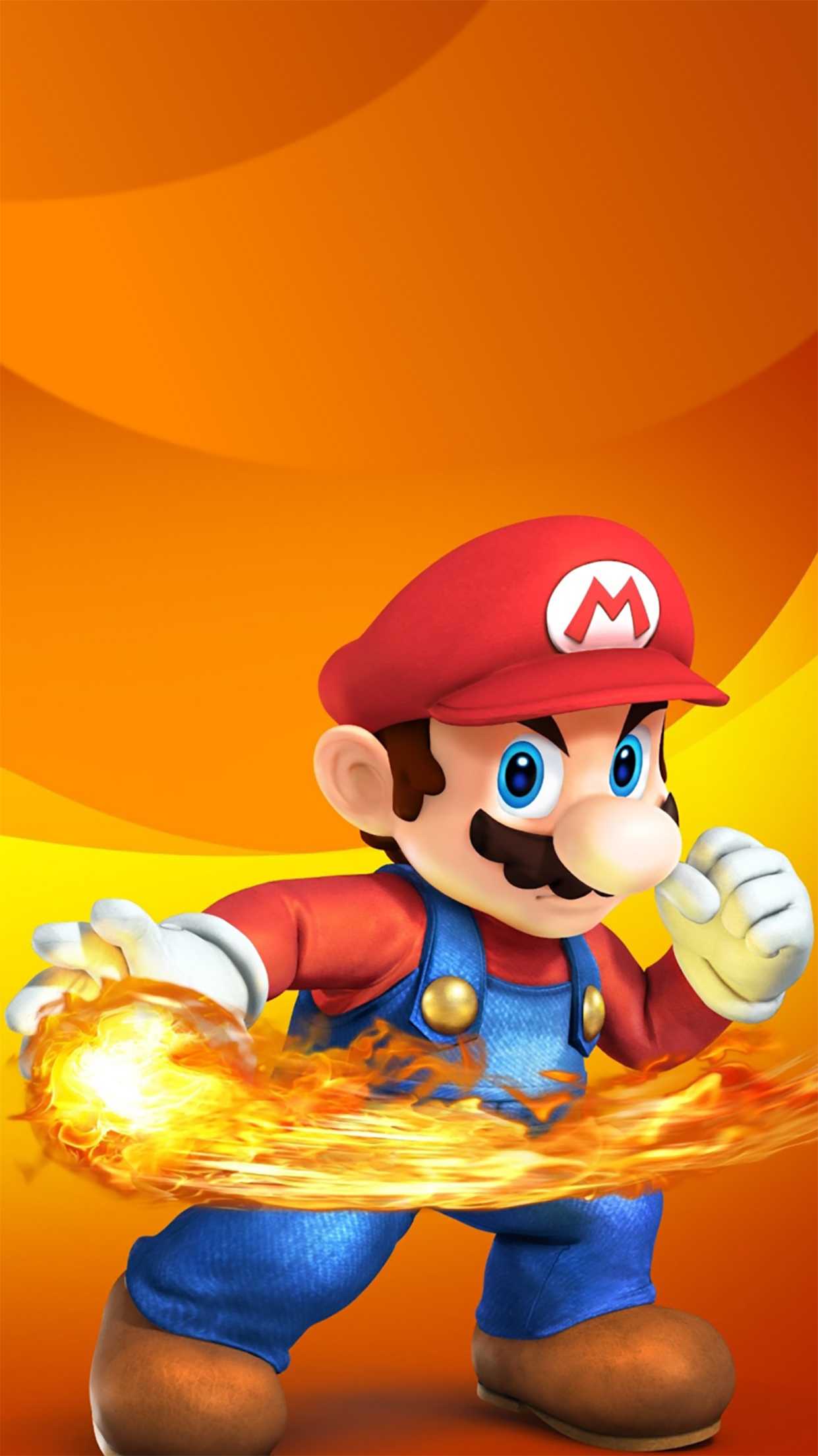 Fire Ball Super Mario Wallpaper 1
