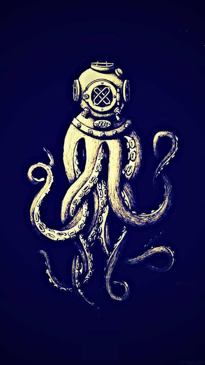 Android Octopus Wallpaper 1