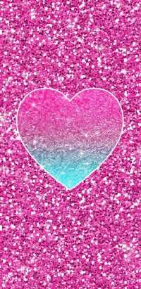 Phone Pink Heart Wallpaper 41