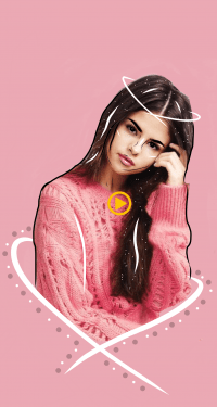 Pink Selena Gomez Wallpaper 7