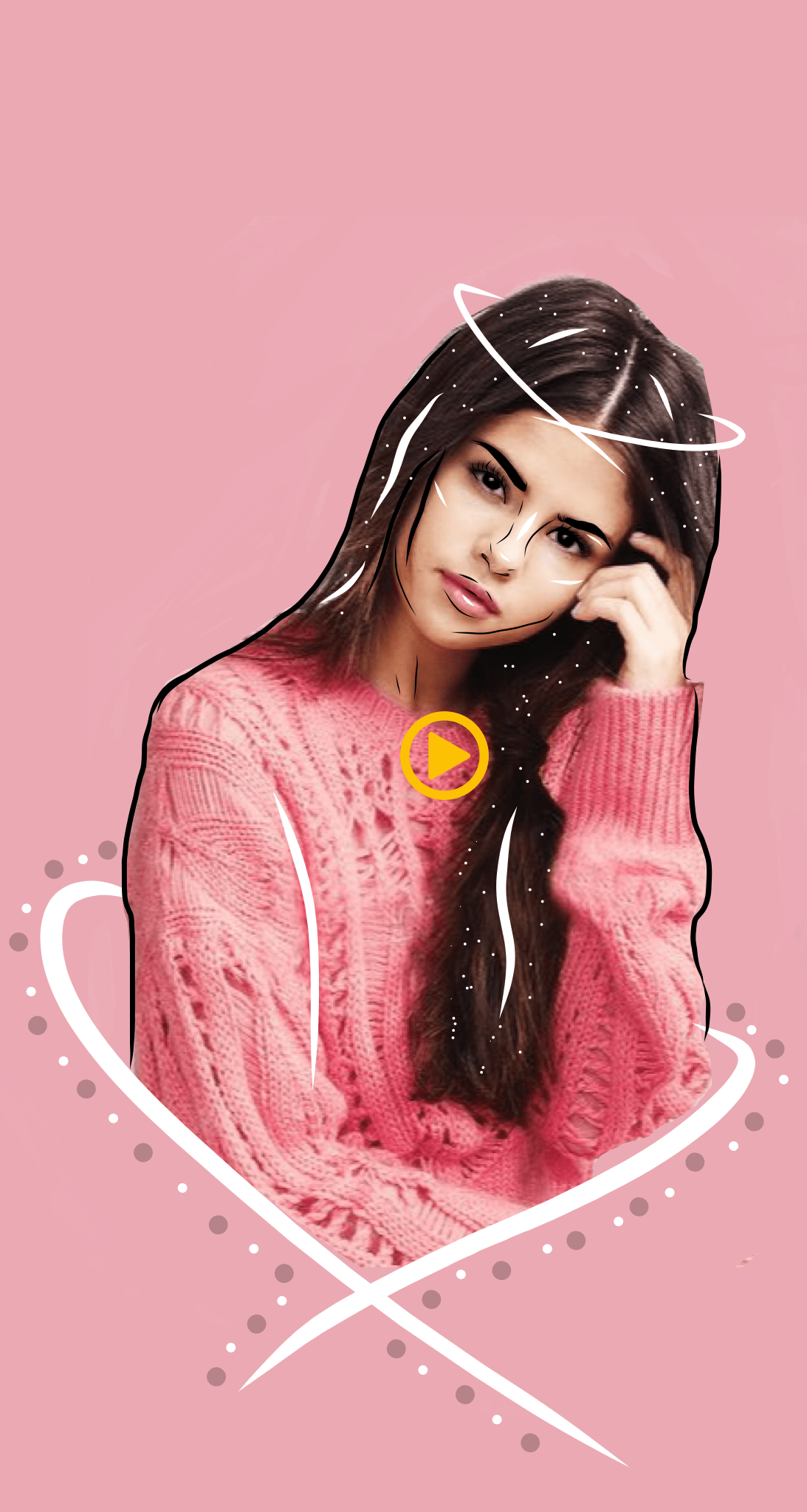 Pink Selena Gomez Wallpaper 1
