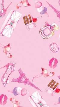 Pink Cute Girly Wallpaper 23