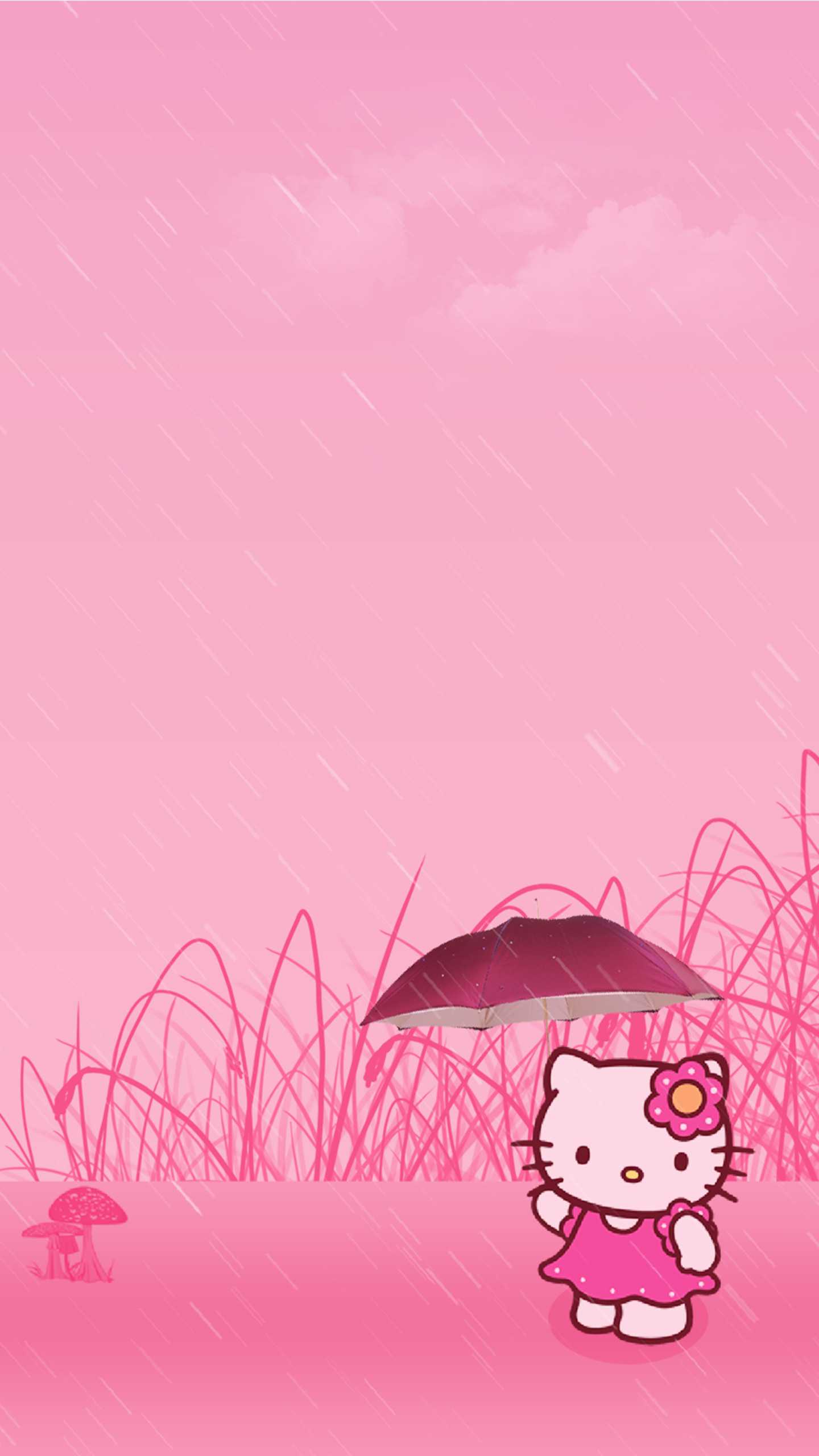 Hello Kitty Cute Girly Wallpaper 1