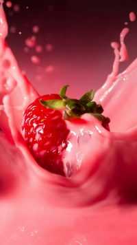 Milk Strawberry Wallpaper 28