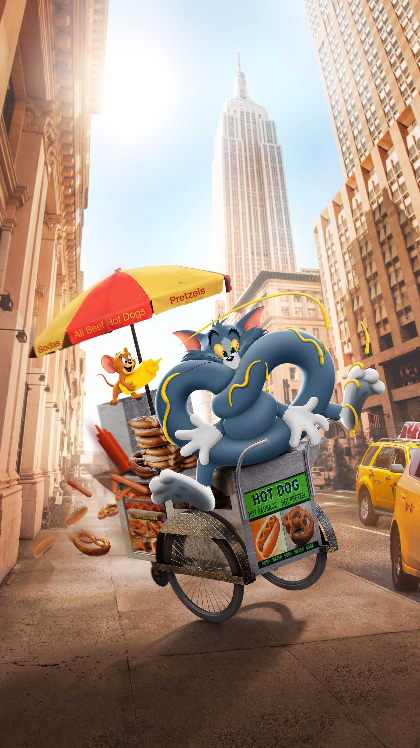 Android Tom and Jerry Wallpaper 1 Android Tom and Jerry Wallpaper 1