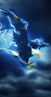 Lightning Eagle Wallpaper 7