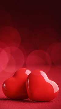 Iphone 6 Red Heart Wallpaper 40