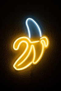 Neon Banana Wallpaper 9