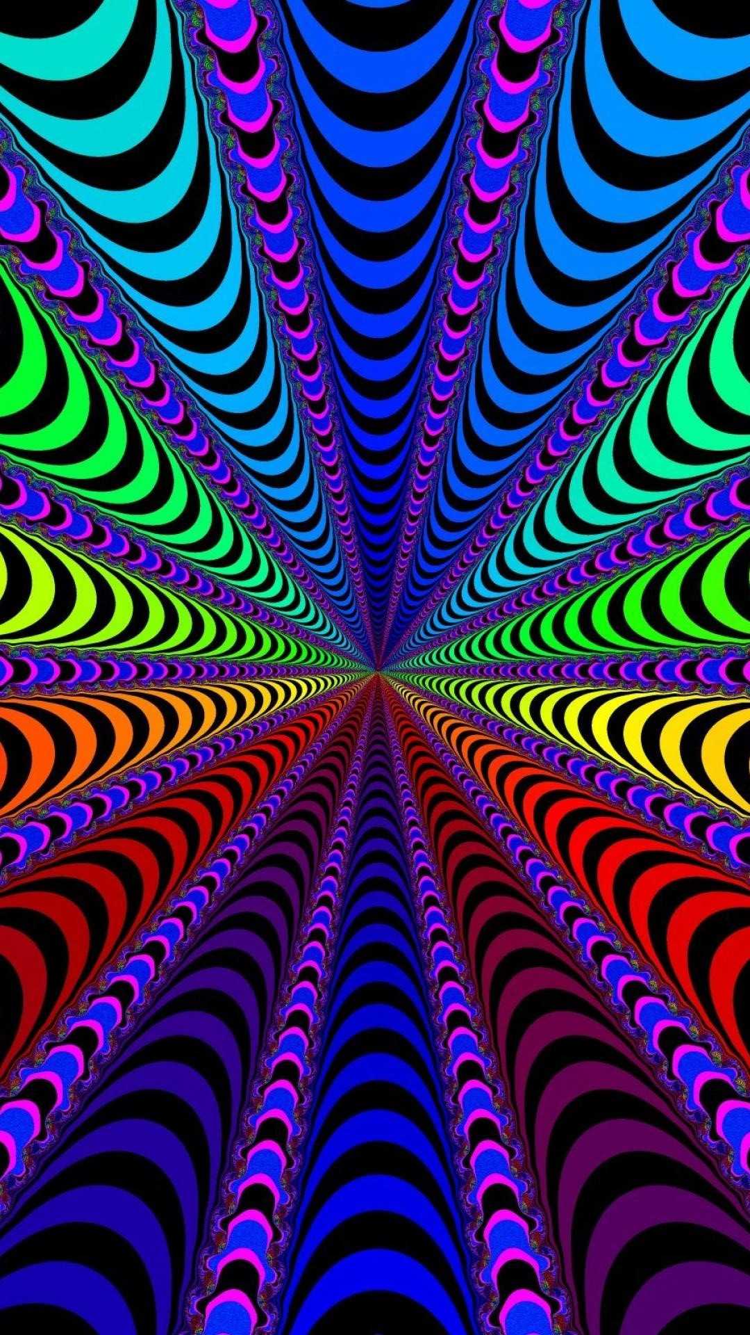 Colorful Illusion Wallpaper 1