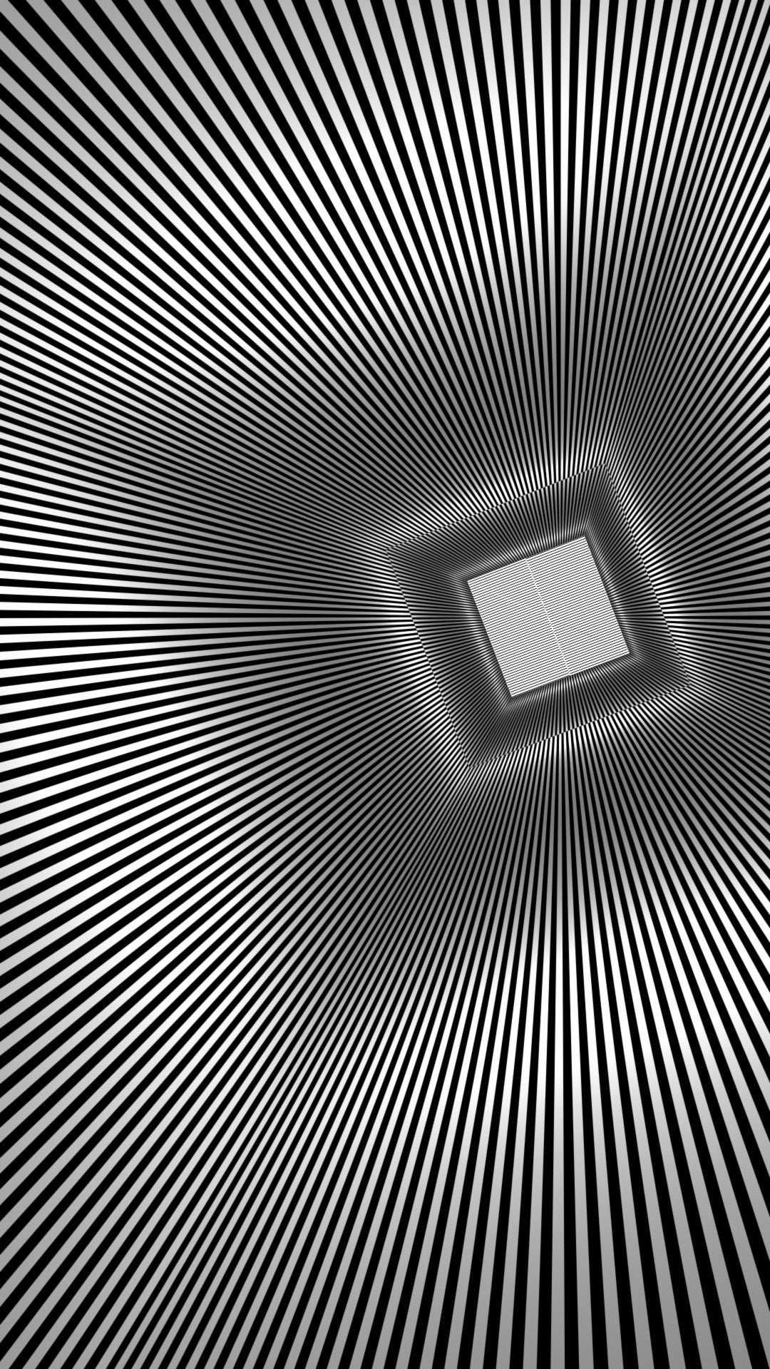 Black & White Illusion Wallpaper 1