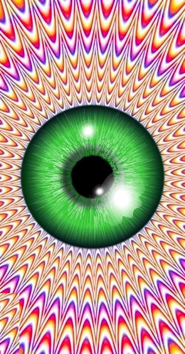 Green Eye Illusion Wallpaper 1