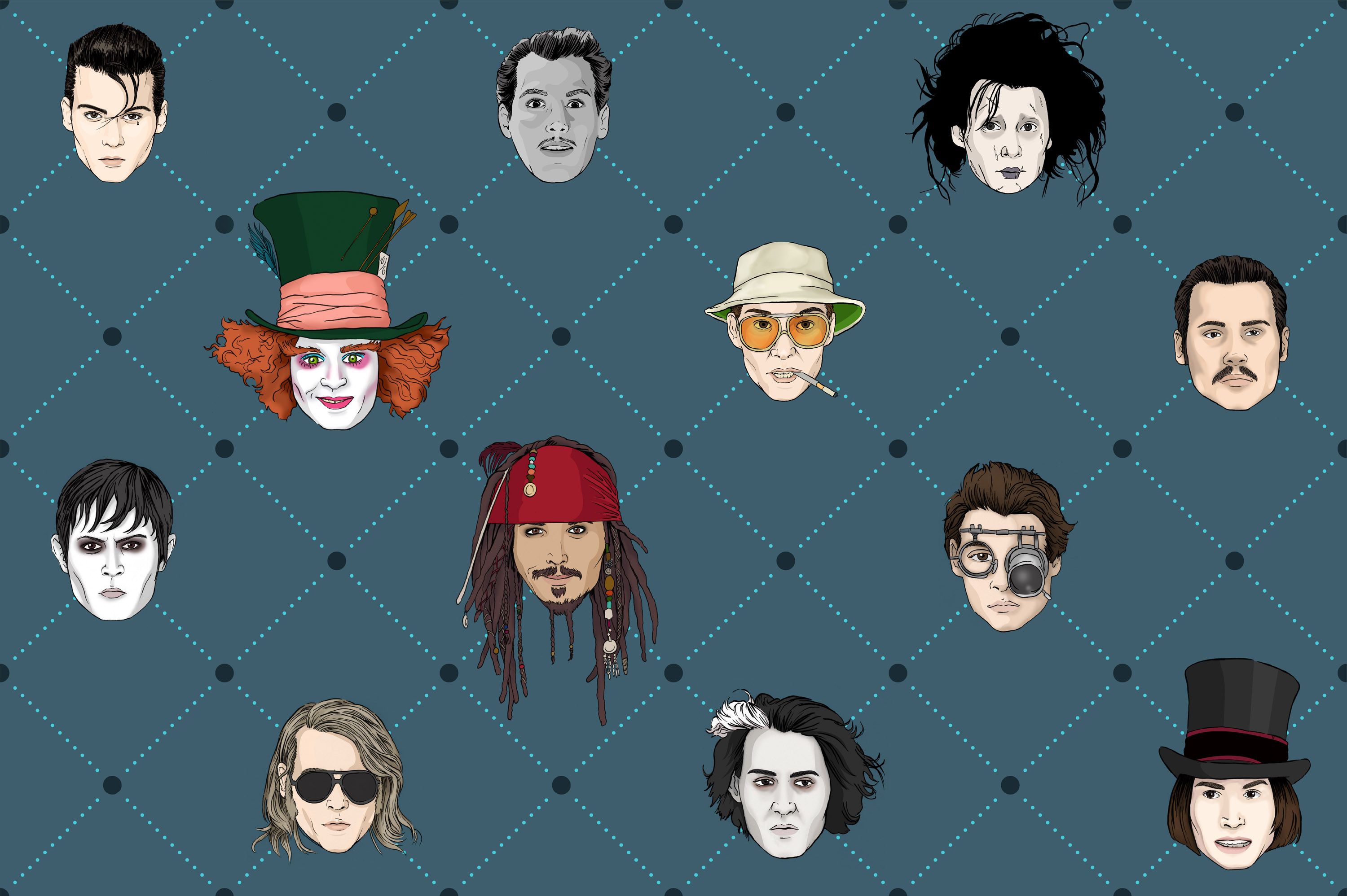 Desktop Johnny Depp Wallpaper 1