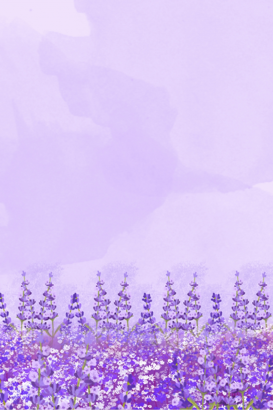 Mobile Lavender Wallpaper 1