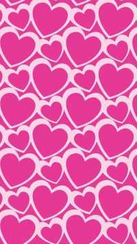 Mobile Pink Heart Wallpaper 37