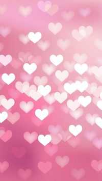 Hd Pink Heart Wallpaper 8