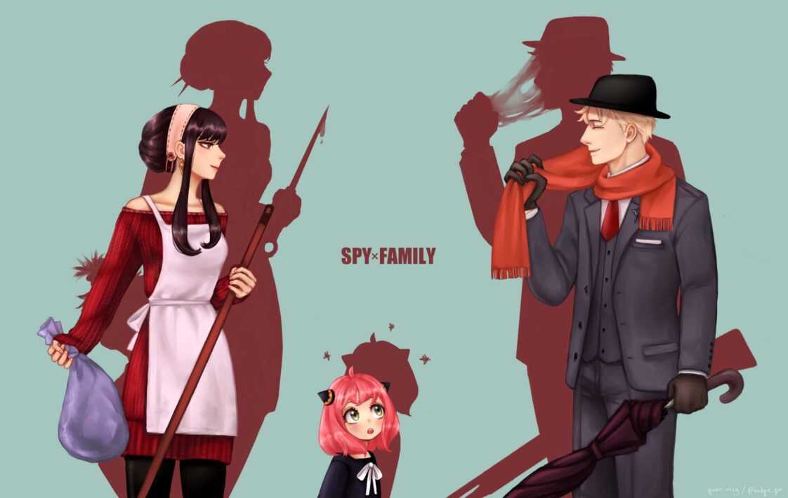 Laptop Spy × Family Wallpaper 1