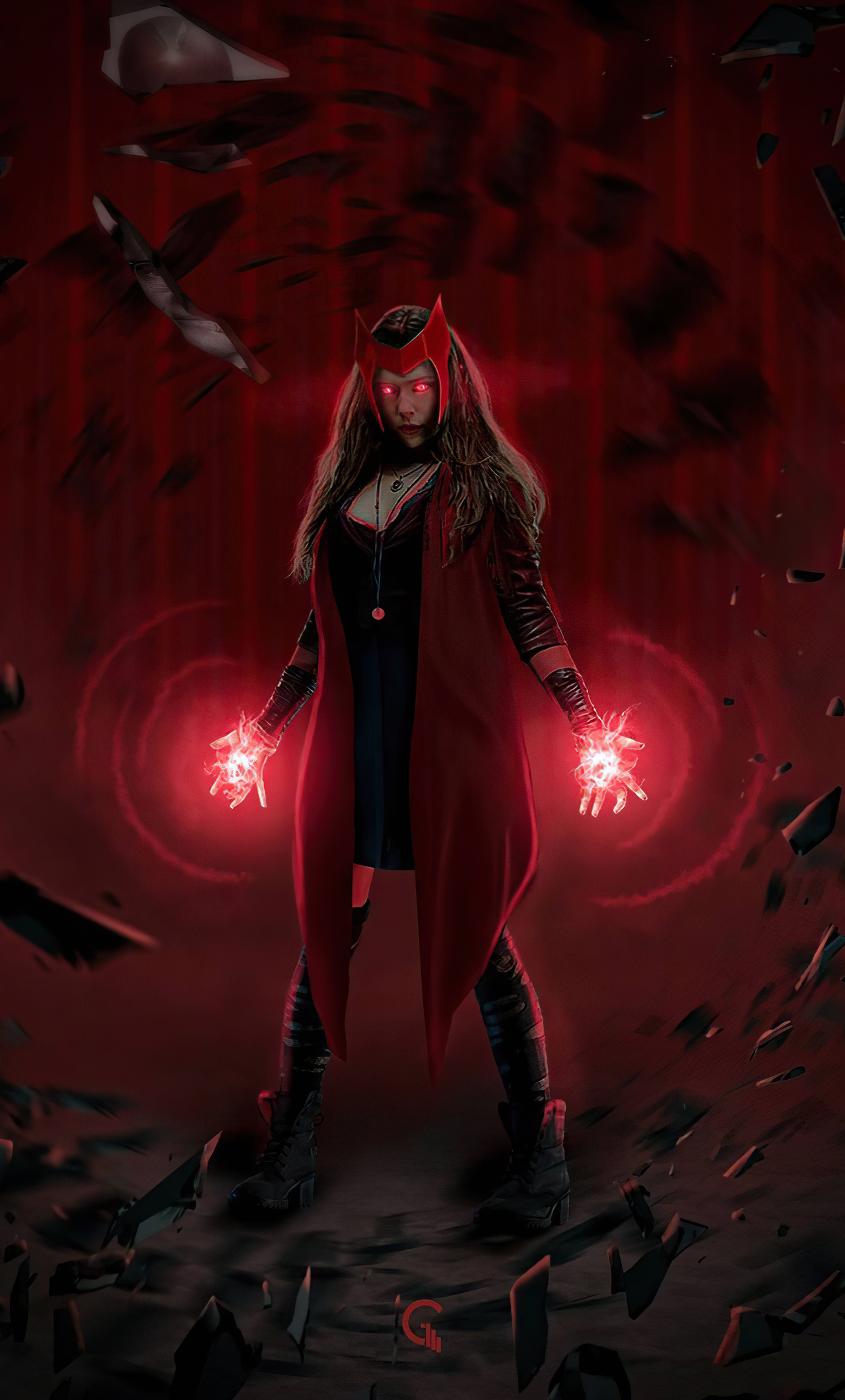 Phone Wanda Maximoff Wallpaper 1 Phone Wanda Maximoff Wallpaper 1