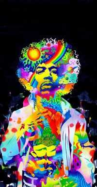 Jimi Hendrix Wallpaper Art 26