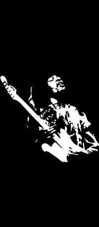 Black Jimi Hendrix Wallpaper 14