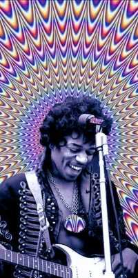 Jimi Hendrix Trippy Wallpaper 46