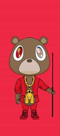 Kanye West Bear Wallpaper Phone 16